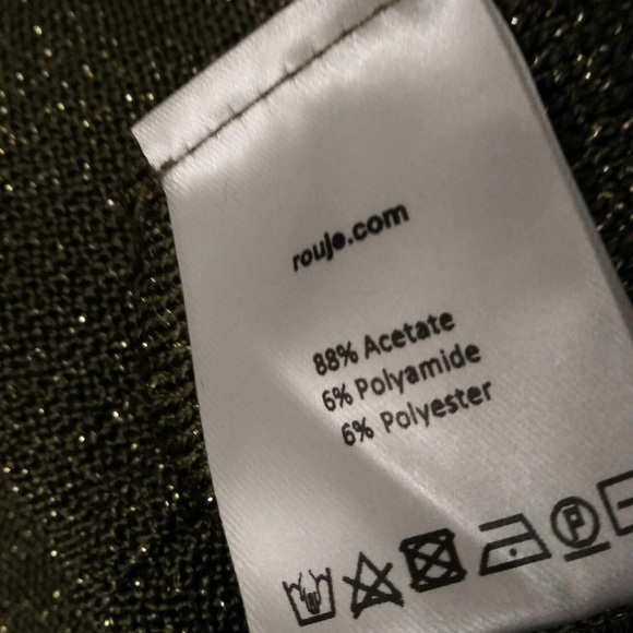 Rouje Olive Green Dress - Picture 5 of 5